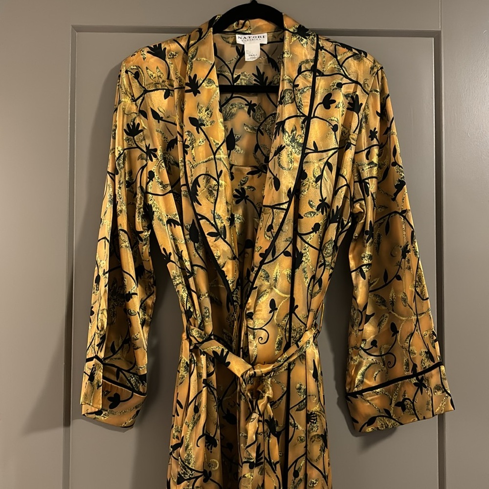 Natori | Nightgown & Robe Set- S